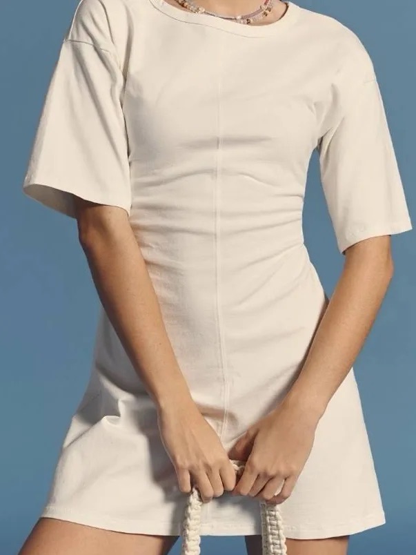 Anthropologie Daily Practice Field Day Short-Sleeve T-Shirt Dress